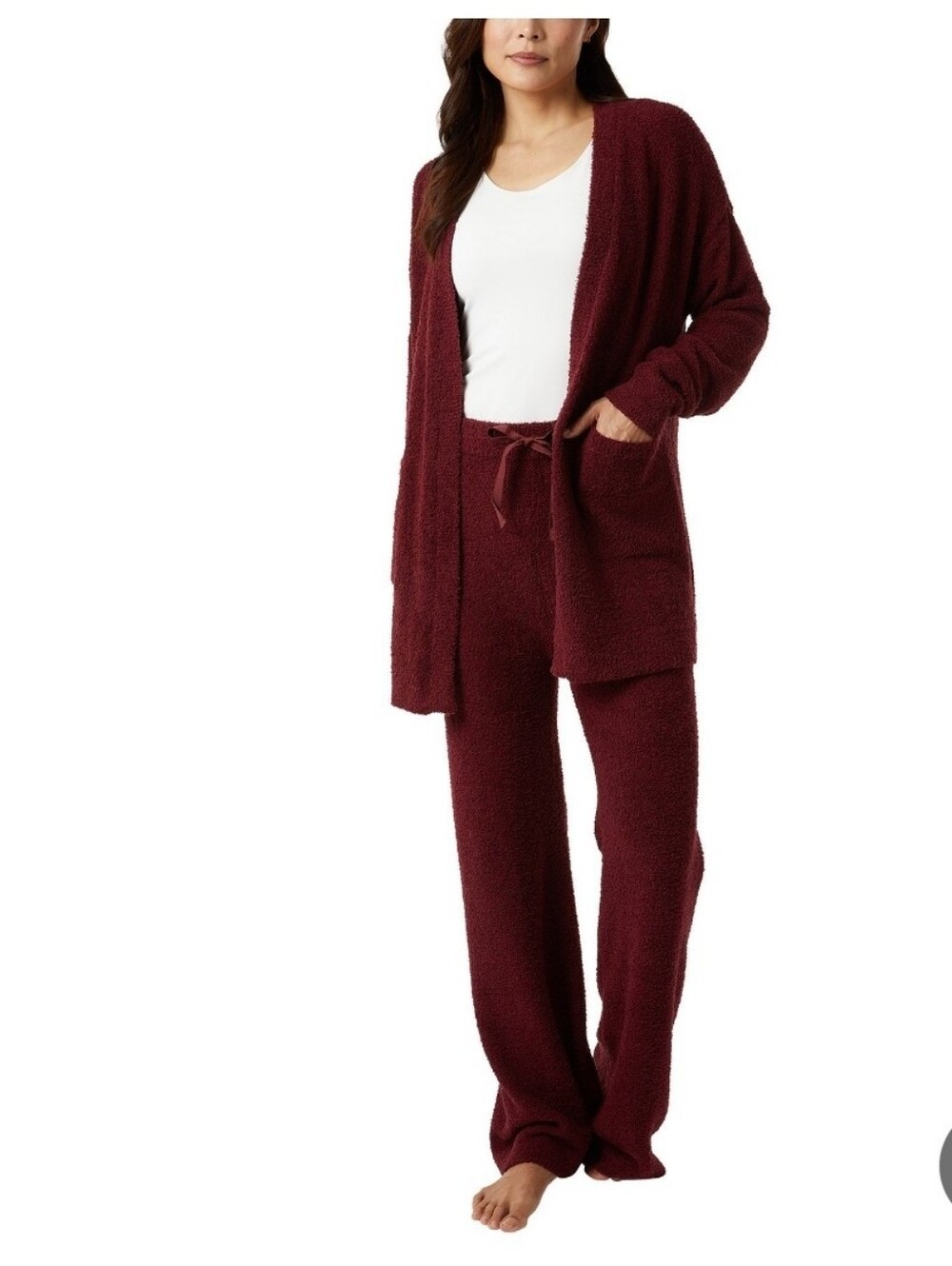 (6) 32 Degree Layered Zero Women's Lounge Cardigan & Pant Set